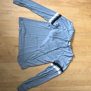 Blue lightweight, thin hoodie